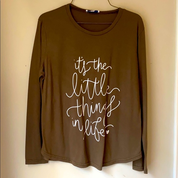 “It’s the little things in life” shirt - Picture 2 of 4